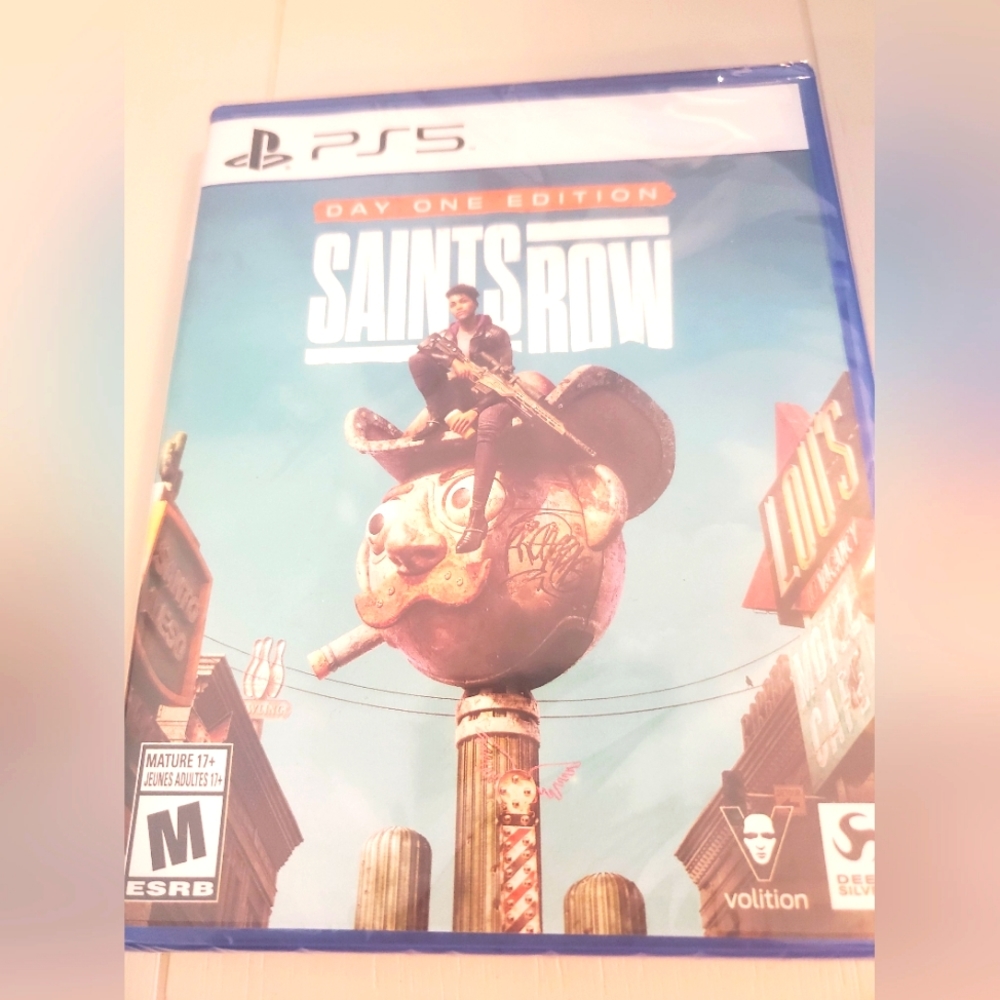 PS5 Saints Row(Day One Edition)NEW still with plastic